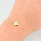 Herraje Corona 0.3g / 1/2 in Oro Amarillo 18K