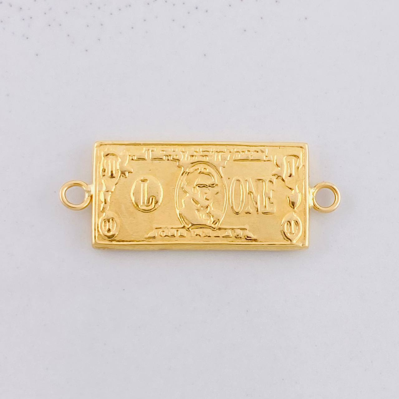 Charm Dollar 0.9g / 1 in 18K Yellow Gold