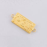 Herraje Dólar 0.9g / 1 in Oro Amarillo 18K