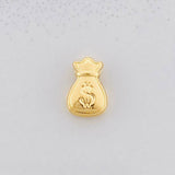 Herraje Bolsa de Dinero 0.25g / 1/4 in Oro Amarillo 18K