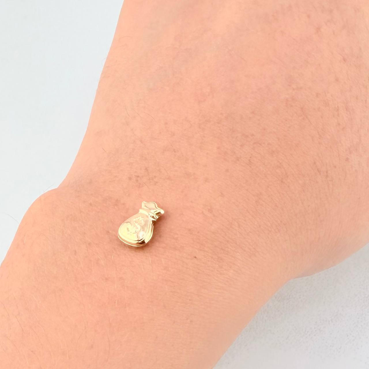 Herraje Bolsa de Dinero 0.25g / 1/4 in Oro Amarillo 18K