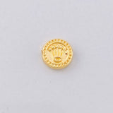 Herraje Corona 0.25g / 1/4 in Oro Amarillo 18K