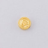 Herraje Corona 0.25g / 1/4 in Oro Amarillo 18K