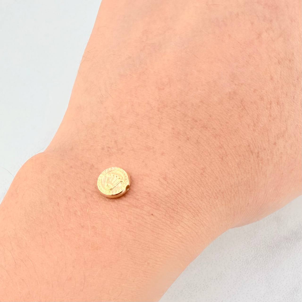 Herraje Corona 0.25g / 1/4 in Oro Amarillo 18K