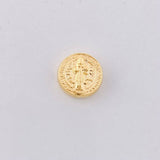 Herraje San Benito 0.5g / 1/2 in Oro Amarillo 18K