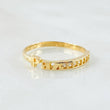 Peace Ring 1.4gr / Size 6 1/2 / 18K Gold ©