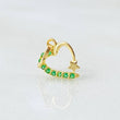 Dije Corazón Estrella 0.3gr / 1/2 in / Oro Amarillo 18K