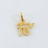 Pendant Faith Butterfly 1gr / 3/4 in / 18K Gold