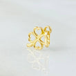 Dije Trebol Silueta 0.35gr / 1/2 in / Oro Amarillo 18K