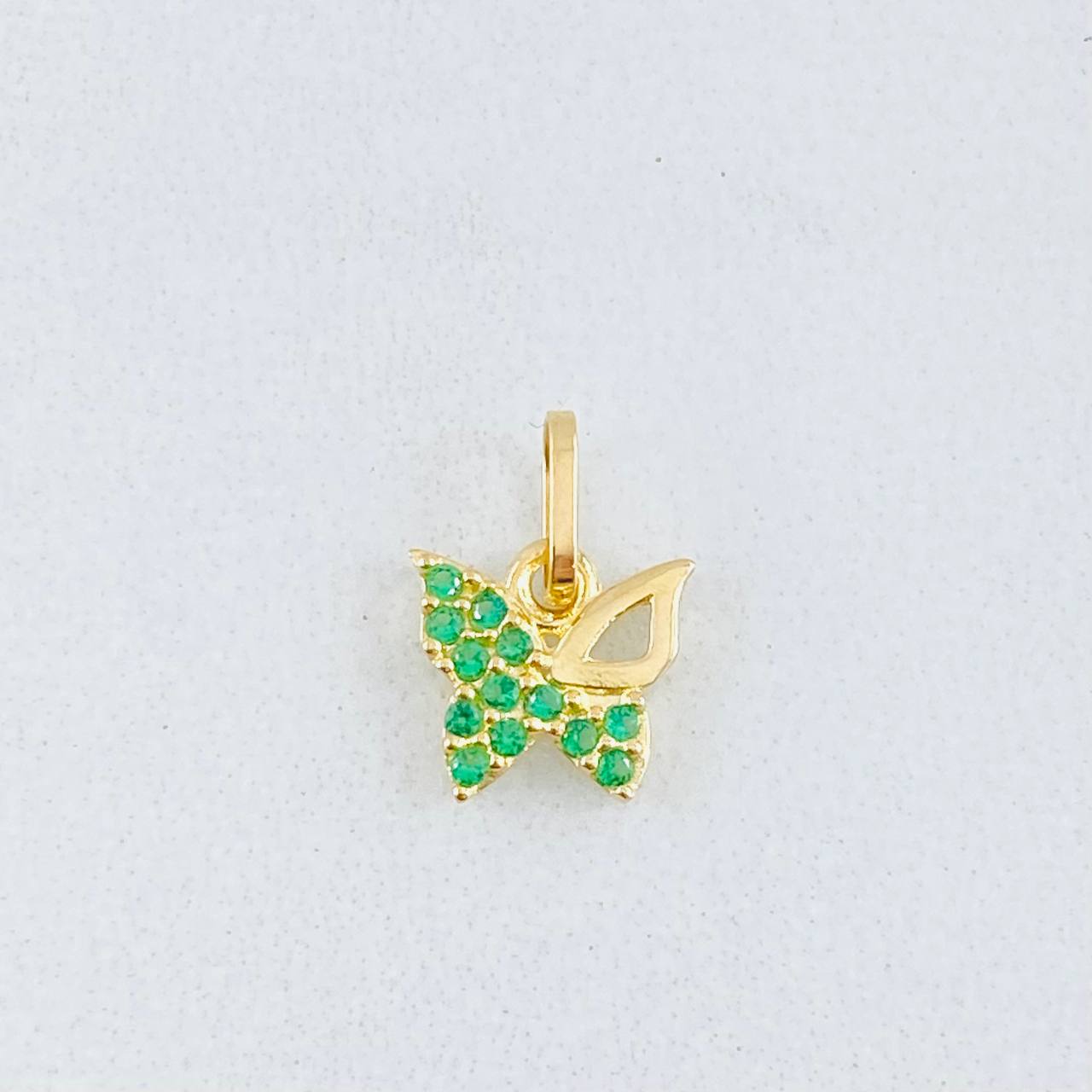 Dije Mariposa 0.4gr / 1/2 in / Oro Amarillo 18K