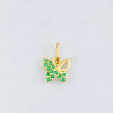 Dije Mariposa 0.4gr / 1/2 in / Oro Amarillo 18K