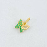 Dije Mariposa 0.4gr / 1/2 in / Oro Amarillo 18K