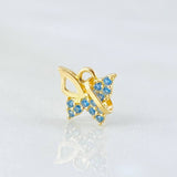 Butterfly Pendant 0.4gr / 1/2 in / 18K Gold