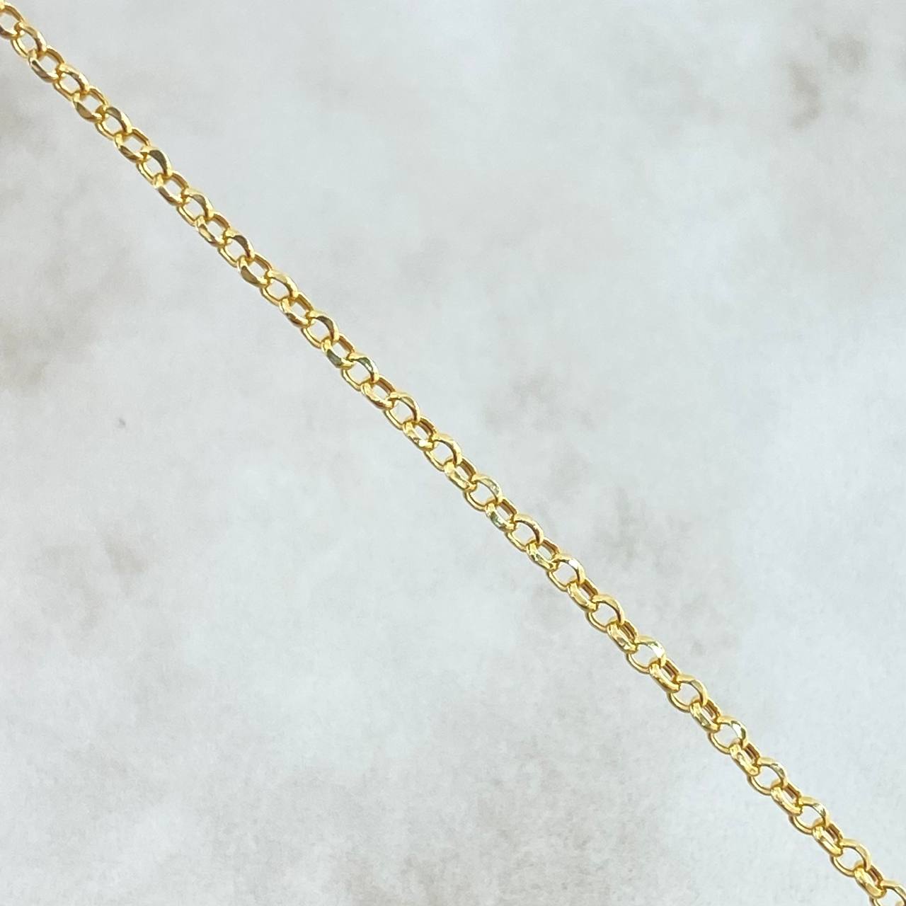 Rolo Bracelet 1.6gr / 19cm / 2.3mm Yellow Gold +3 18K