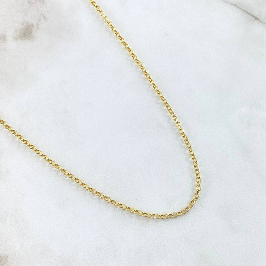 Rolo Chain 4.7gr / 60cm / 2.2mm Yellow Gold +3 18K