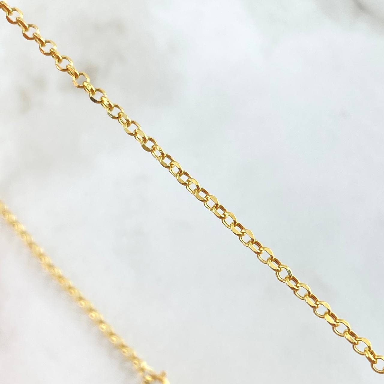 Cadena Roll-On 2.2gr / 50cm / +3 Oro 18K -