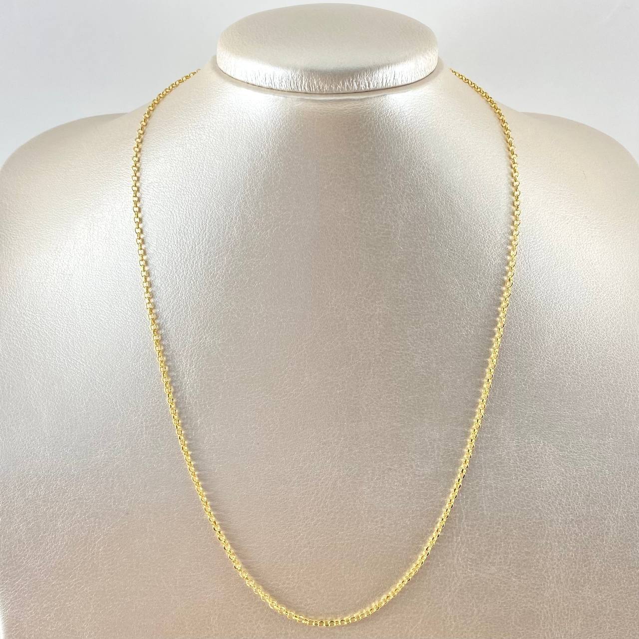 Cadena Roll - On 2.35gr / 50cm / 2mm Yellow Gold +3 18K ©