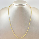 Cadena Roll-On 2.2gr / 50cm / +3 Oro 18K -