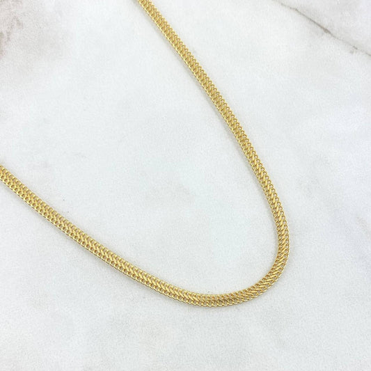 Cadena Sedusa 2.65g / 18 in / 3mm Oro Amarillo 18K