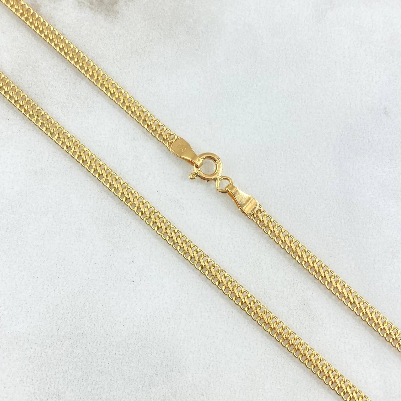 Sedusa Chain 3.4gr / 45cm / 3mm Yellow Gold +3 18K