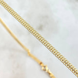 Cadena Sedusa 3.7gr / 23 1/2 in / 3mm Oro Amarillo +3 18K