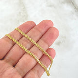 Sedusa Chain 3.4gr / 45cm / 3mm Yellow Gold +3 18K