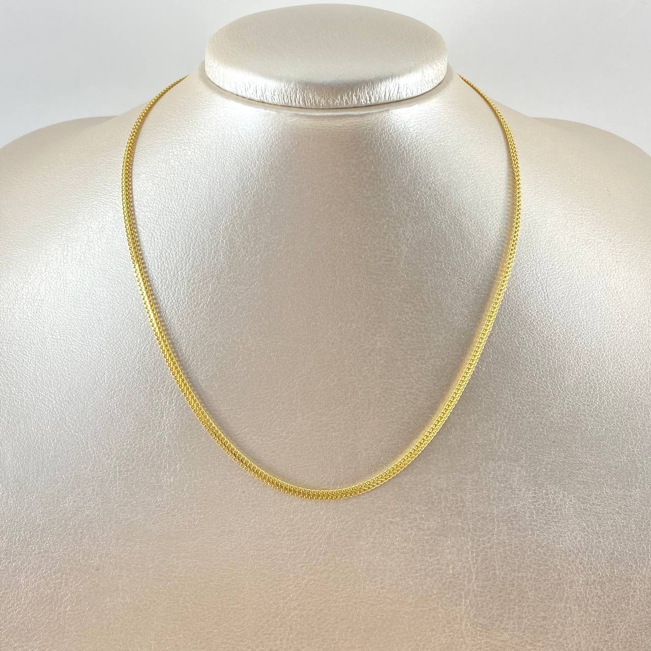 Cadena Sedusa 2.75gr / 17 3/4 in / 3mm Oro Amarillo +3 18K