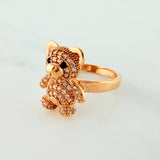 Bear Ring 3.55 g / T5 1/2 18K Rose Gold