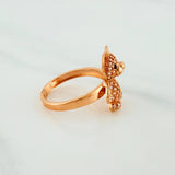 Bear Ring 3.55 g / T5 1/2 18K Rose Gold
