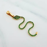 Dije Serpiente 1.85 g / 1 1/2 in Oro Amarillo 18K
