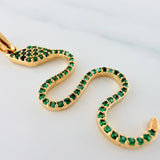 Dije Serpiente 1.85 g / 1 1/2 in Oro Amarillo 18K