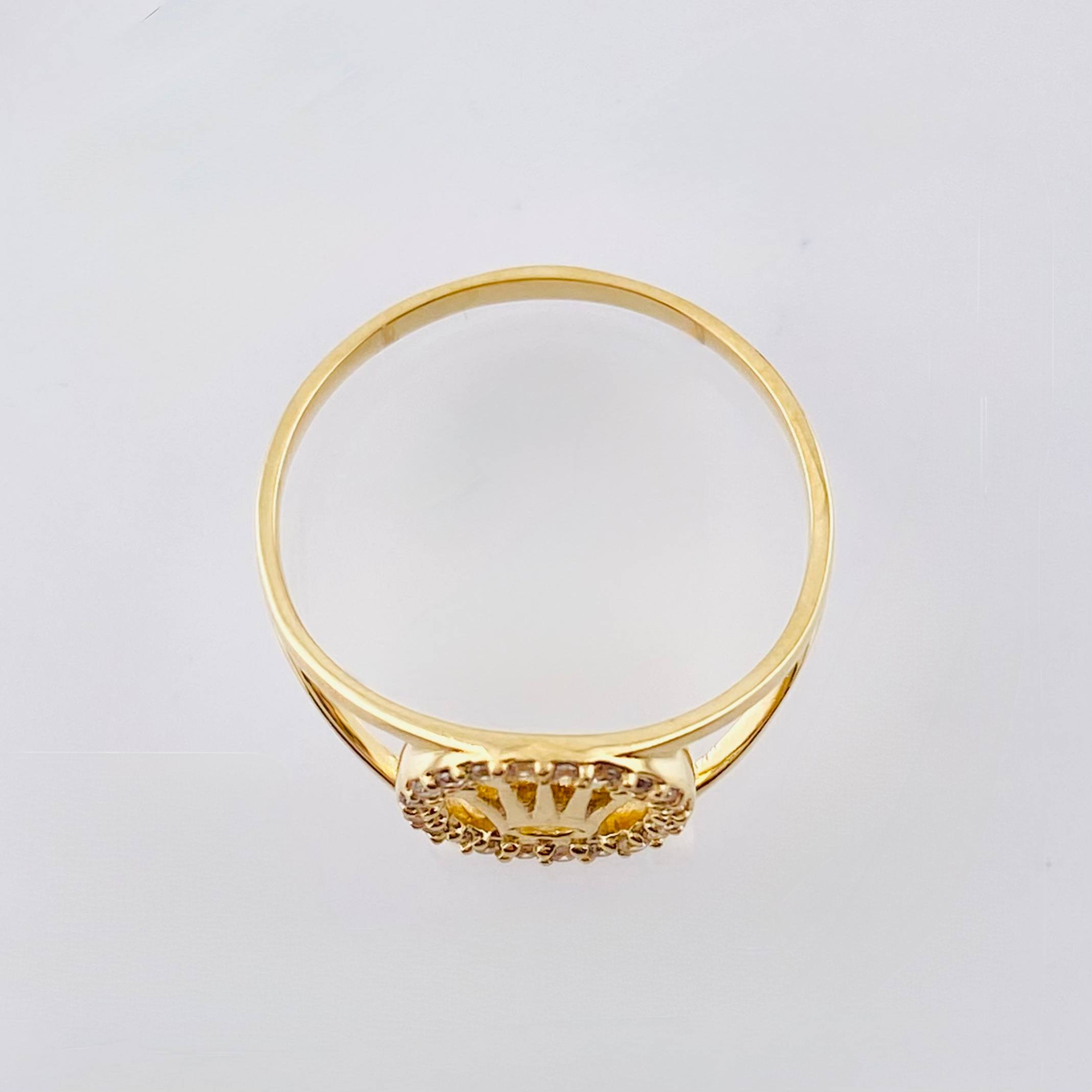 Anillo Corona Rx 1.95gr / T5 / Oro Amarillo 18K