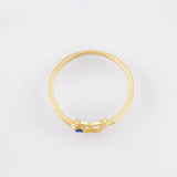 Anillo Mariposa Silueta 1.3gr / T5 3/4 / Oro Amarillo 18K
