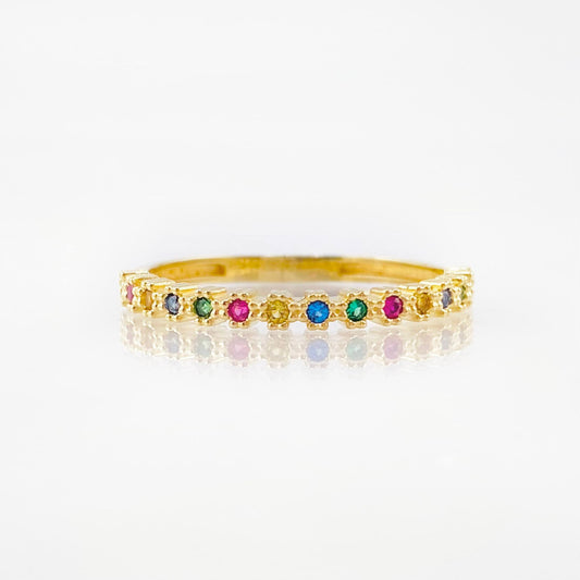 Wave Channel Ring 1.8gr / T6 1/2 / Yellow Gold 18K