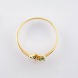 Anillo Mariposa 1.5gr / T7 1/2 / Oro Amarillo 18K *