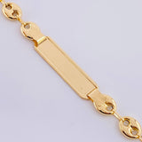 Pulso GC Placa Robusta 6.2gr / 8 in / 8mm Oro Amarillo 18K
