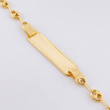 Pulso GC Placa Robusta 3.95gr / 7 1/2 in / 5.5mm Oro Amarillo 18K