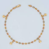 Tobillera GC 5.1gr / 10 1/4 in / 3.79mm Tres Oros 18K $