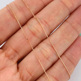 Cadena Veneciana MSK 3.25gr / 18 in / 0.5mm Oro Rosa +4 18K $
