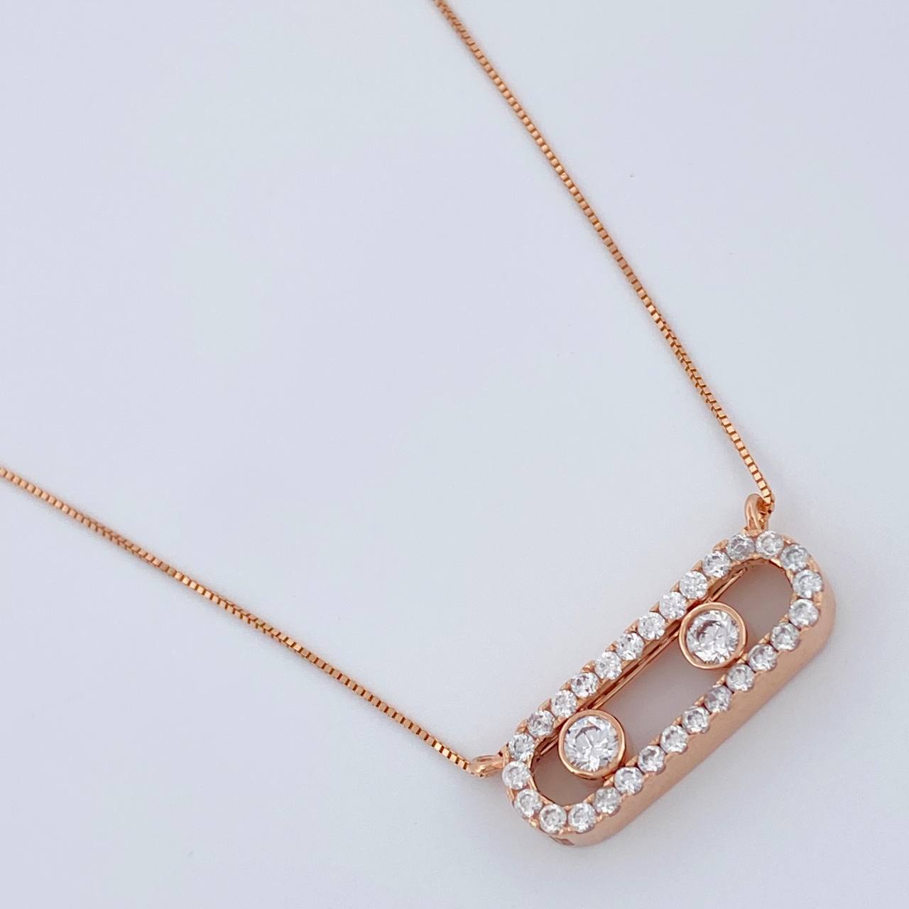 MSK Chain 3.3gr / 18 in / 0.7mm Rose Gold +4 18K &