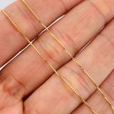 Cadena Msk 3.4 g / 18 1/2 in / 0.54 mm Oro Amarillo 18K