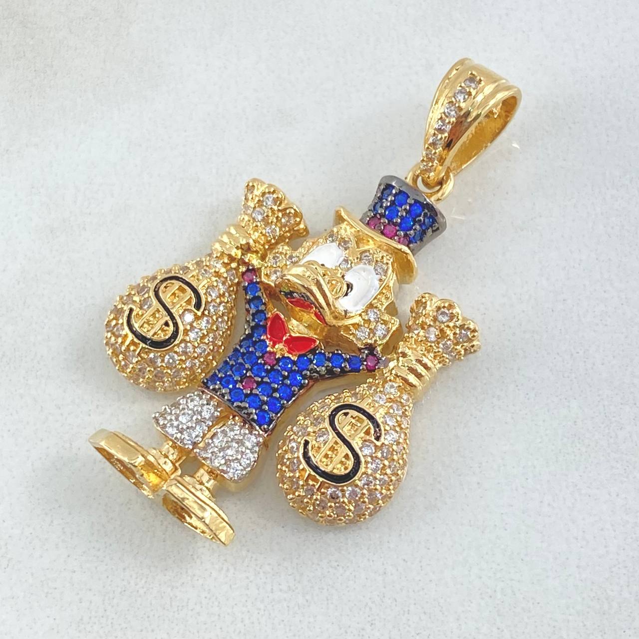 Pendant Money Bags 10gr / 1.5in / 18K Gold