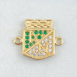 Charm Atlético Nacional 3.4gr / 1.8cm / 18K Gold