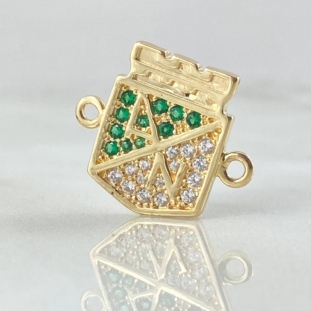 Charm Atlético Nacional 3.4gr / 1.8cm / 18K Gold