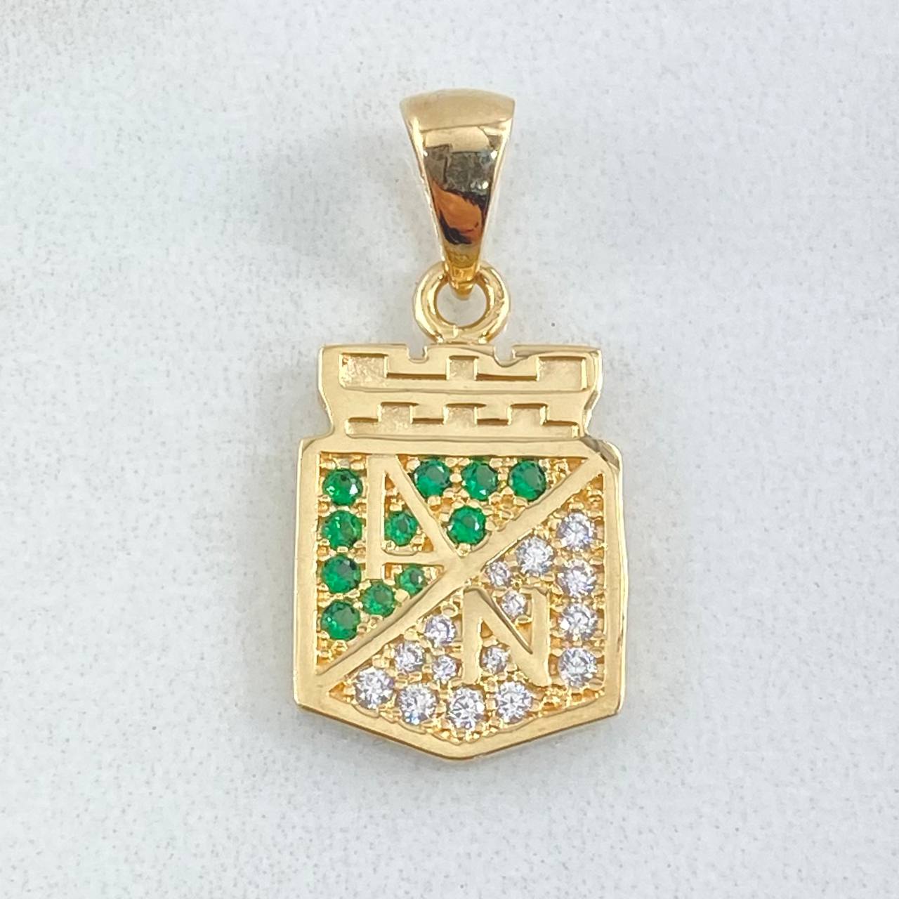 Pendant Atlético Nacional 3.7gr / 2.5cm (1.0in) / 18K Gold