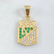 Pendant Atlético Nacional 3.7gr / 2.5cm (1.0in) / 18K Gold