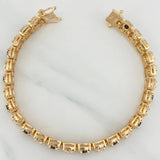 Tennis Bracelet 25.45 g / 7 3/4 in / 4.6 mm 18K Yellow Gold