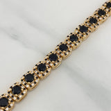Pulso Tenis 26.1 g / 8 in / 4.65 mm Oro Amarillo 18K
