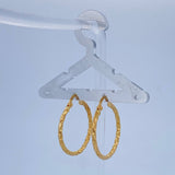 Majo Hoop Earrings 1.8gr / 3/4 in / 18K Gold