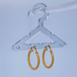 Candongas Tefi 1.4gr / 1 in / Oro Amarillo 18K %